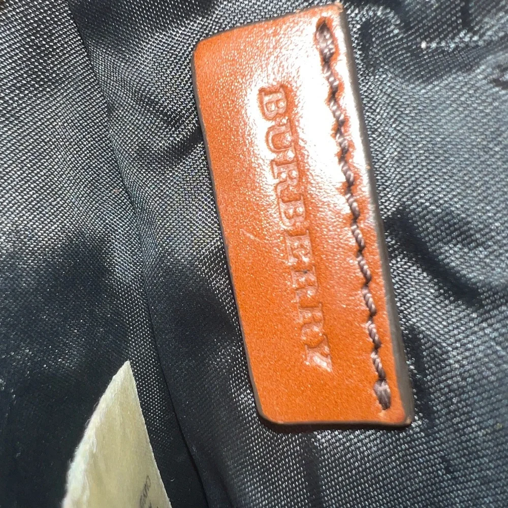 Burberry House Check Bridle Calfskin Adeline Filder Wristlet Clutch/ bag . - Picture 11 of 12